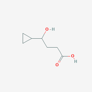 4-Cyclopropyl-4-hydroxybutanoic acid