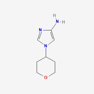 1-(Tetrahydro-2h-pyran-4-yl)-1h-imidazol-4-amine