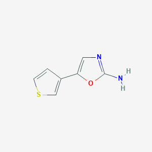 5-(Thiophen-3-yl)oxazol-2-amine