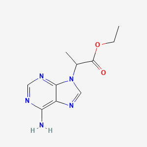 ethyl2-(6-amino-9H-purin-9-yl)propanoate