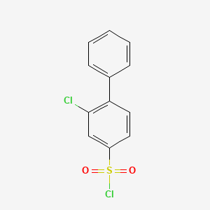 2-Chloro-[1,1'-biphenyl]-4-sulfonyl chloride