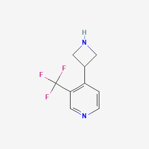 4-(Azetidin-3-yl)-3-(trifluoromethyl)pyridine