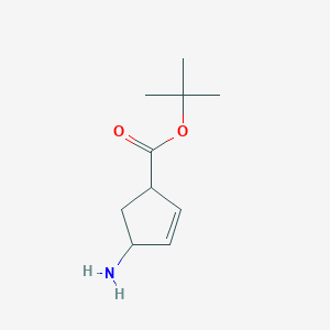 Tert-butyl 4-aminocyclopent-2-ene-1-carboxylate