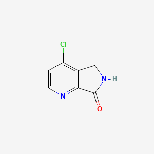 4-chloro-5H-pyrrolo[3,4-b]pyridin-7(6H)-one