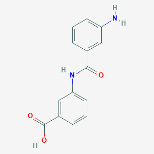 3-{[(3-Aminophenyl)carbonyl]amino}benzoic acid