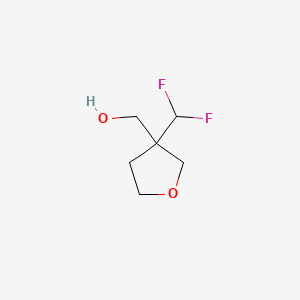 [3-(Difluoromethyl)tetrahydrofuran-3-yl]methanol