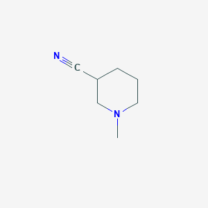molecular formula C7H12N2 B1357365 1-Methylpiperidine-3-carbonitrile CAS No. 4606-63-7