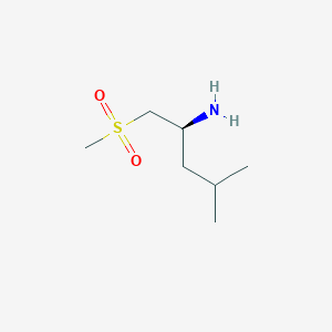 (2S)-1-methanesulfonyl-4-methylpentan-2-amine