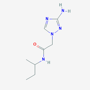 2-(3-Amino-1h-1,2,4-triazol-1-yl)-N-(sec-butyl)acetamide