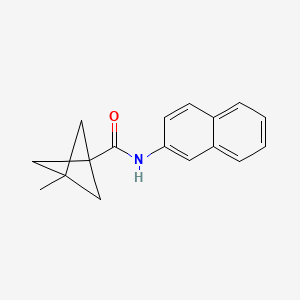 3-methyl-N-(naphthalen-2-yl)bicyclo[1.1.1]pentane-1-carboxamide