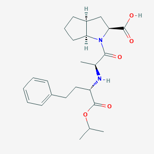 molecular formula C24H34N2O5 B135737 雷米普利异丙酯 CAS No. 295328-72-2