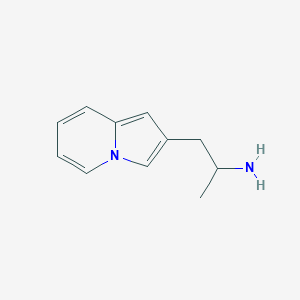 1-(Indolizin-2-yl)propan-2-amine