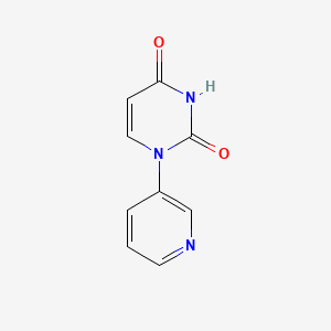 1-(Pyridin-3-yl)-1,2,3,4-tetrahydropyrimidine-2,4-dione