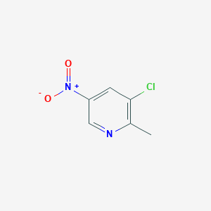 molecular formula C6H5ClN2O2 B1357394 3-氯-2-甲基-5-硝基吡啶 CAS No. 51984-62-4