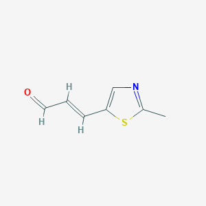 3-(2-Methylthiazol-5-yl)acrylaldehyde