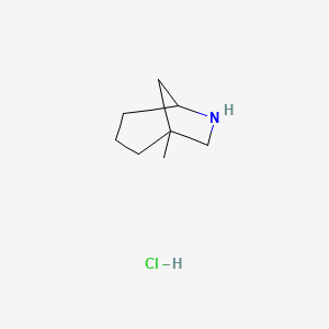 1-Methyl-6-azabicyclo[3.2.1]octane hydrochloride