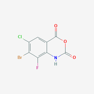 7-Bromo-6-chloro-8-fluoro-2,4-dihydro-1H-3,1-benzoxazine-2,4-dione