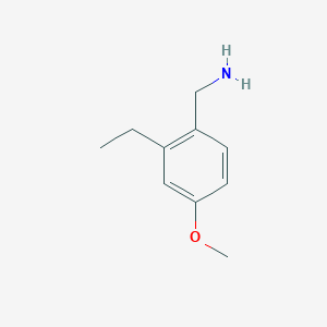 (2-Ethyl-4-methoxyphenyl)methanamine