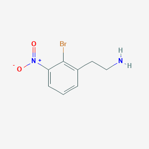 2-(2-Bromo-3-nitrophenyl)ethanamine