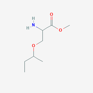 Methyl o-(sec-butyl)serinate