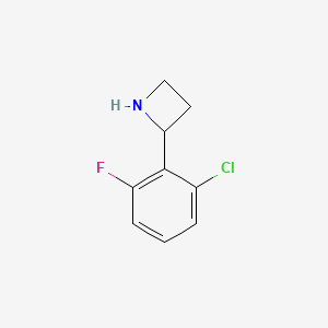 2-(2-Chloro-6-fluorophenyl)azetidine