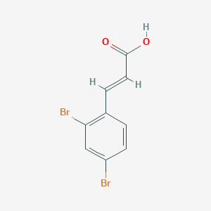 3-(2,4-Dibromophenyl)acrylic acid