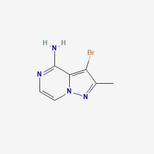 3-Bromo-2-methylpyrazolo[1,5-a]pyrazin-4-amine