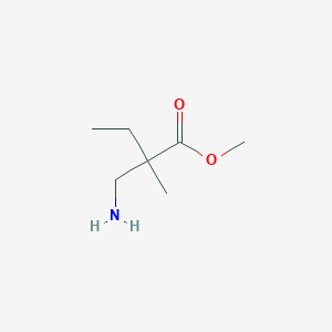 Methyl 2-(aminomethyl)-2-methylbutanoate