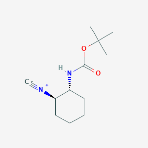 (1R,2R)-N-[(tert-butoxy)carbonyl]-2-isocyanocyclohexan-1-amine