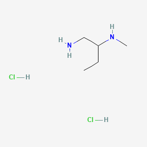 (1-Aminobutan-2-yl)(methyl)amine dihydrochloride