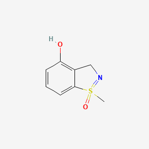 4-hydroxy-1-methyl-3H-1lambda6,2-benzothiazol-1-one