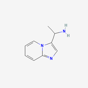 1-(Imidazo[1,2-a]pyridin-3-yl)ethan-1-amine