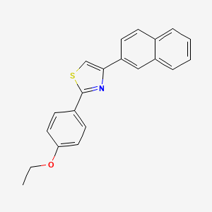 2-(4-Ethoxyphenyl)-4-(naphthalen-2-yl)-1,3-thiazole