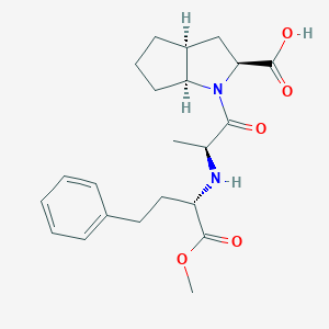 molecular formula C22H30N2O5 B135745 Ramipril Methyl Ester CAS No. 108313-11-7