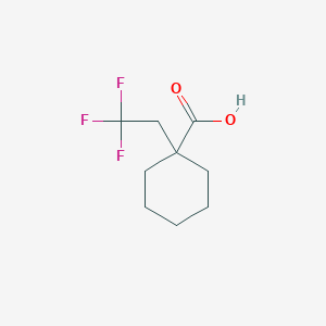 1-(2,2,2-Trifluoroethyl)cyclohexane-1-carboxylic acid