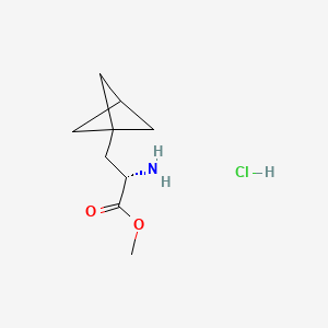 methyl(2S)-2-amino-3-{bicyclo[1.1.1]pentan-1-yl}propanoatehydrochloride