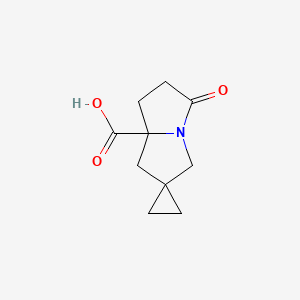 5'-Oxo-hexahydrospiro[cyclopropane-1,2'-pyrrolizine]-7'a-carboxylicacid