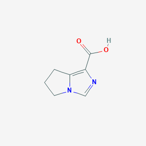 5H,6H,7H-pyrrolo[1,2-c]imidazole-1-carboxylic acid