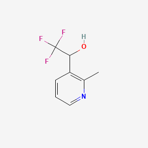 2,2,2-Trifluoro-1-(2-methylpyridin-3-yl)ethan-1-ol