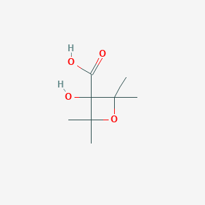 3-Hydroxy-2,2,4,4-tetramethyloxetane-3-carboxylic acid