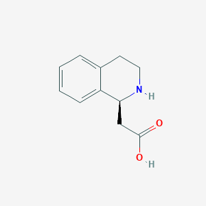 2-[(1S)-1,2,3,4-tetrahydroisoquinolin-1-yl]acetic acid