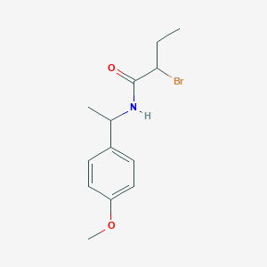 2-Bromo-N-(1-(4-methoxyphenyl)ethyl)butanamide