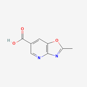 2-Methyl-[1,3]oxazolo[4,5-b]pyridine-6-carboxylic acid