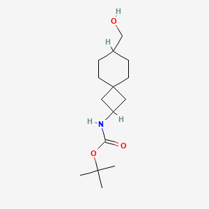 tert-Butyl (7-(hydroxymethyl)spiro[3.5]nonan-2-yl)carbamate