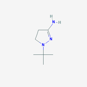 1-tert-butyl-4,5-dihydro-1H-pyrazol-3-amine