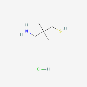 3-Amino-2,2-dimethylpropane-1-thiolhydrochloride