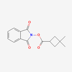 (1,3-dioxoisoindol-2-yl) 3,3-dimethylcyclobutane-1-carboxylate