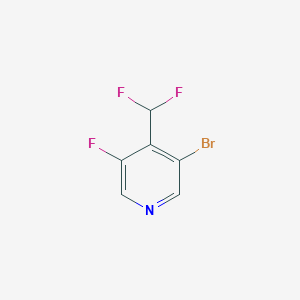 3-Bromo-4-(difluoromethyl)-5-fluoropyridine