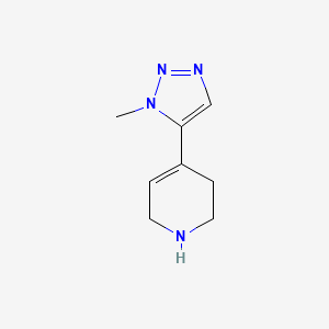 4-(1-methyl-1H-1,2,3-triazol-5-yl)-1,2,3,6-tetrahydropyridine