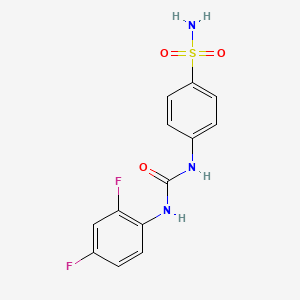 1-(2,4-Difluorophenyl)-3-(4-sulfamoylphenyl)urea